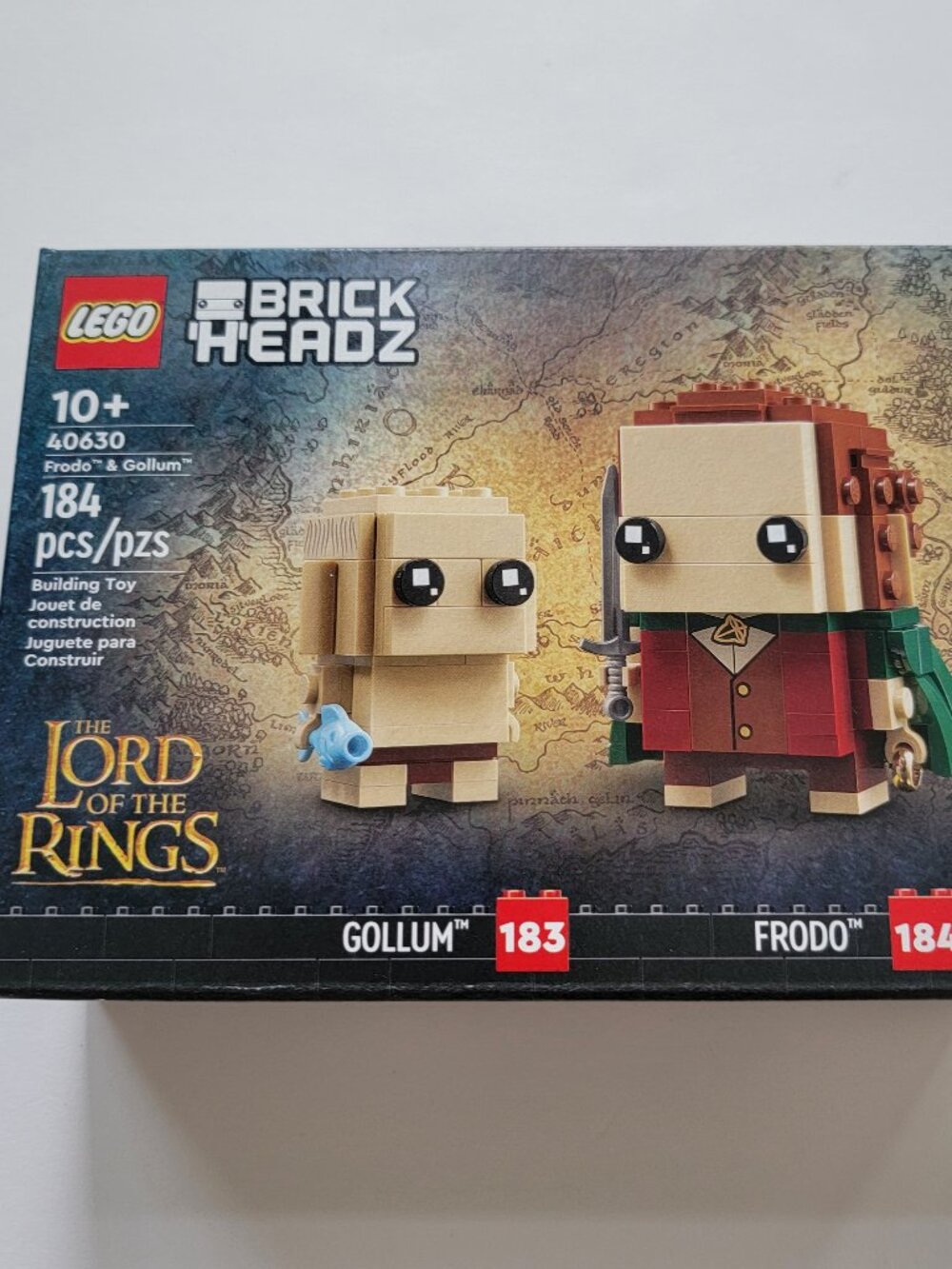 40630 LEGO BrickHeadz The Lord of the Rings Frodo & Gollum, New sealed